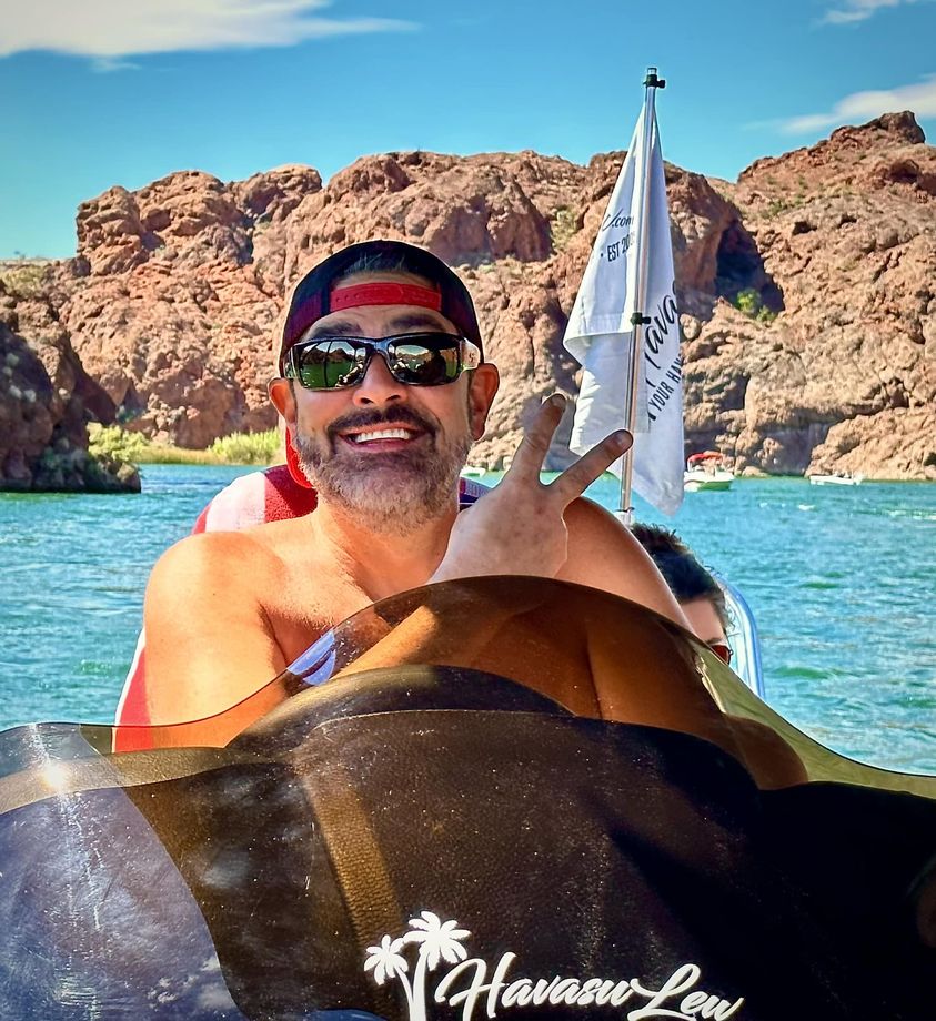 HavasuLew boating on Lake Havasu